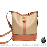 Sac Main Femme Vacances - modèle Kaki - Sac Roche ™