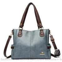 Sac Main Femme Volume Maxi - modèle Bleu - Sac Roche ™