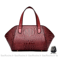 Sac Main Femme Voyage Imperméable - modèle Rouge - Sac Roche ™