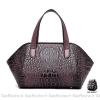 Sac Main Femme Voyage Imperméable - modèle Violet - Sac Roche ™