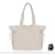 Sac Main Femme Voyage Tissu Compact - modèle Blanc - Sac Roche ™