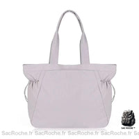 Sac Main Femme Voyage Tissu Compact - modèle Lavande - Sac Roche ™