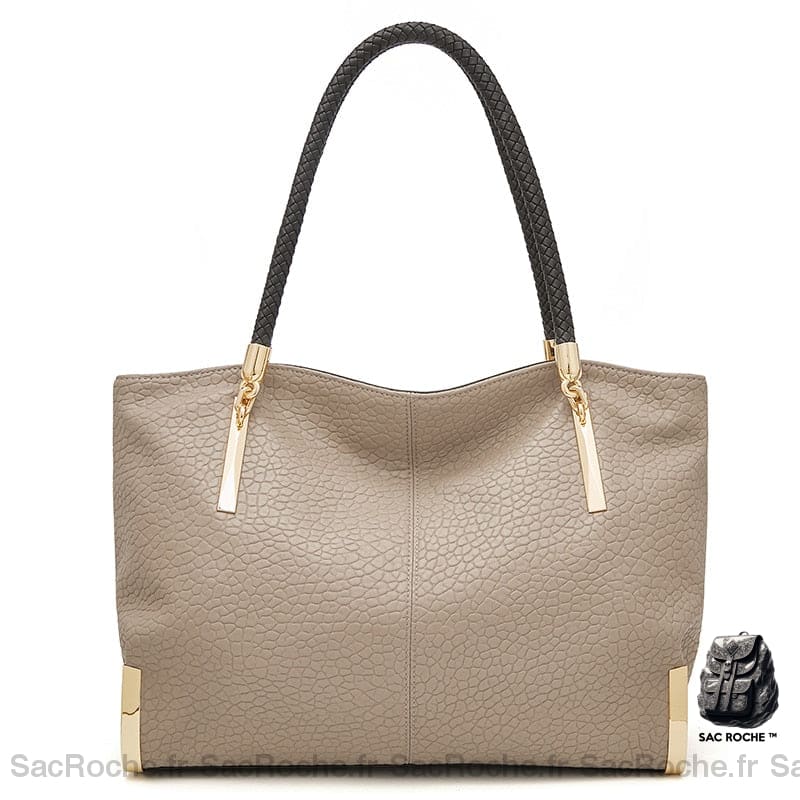 Sac Main Femme Work Beige À