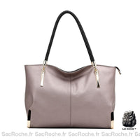Sac Main Femme Work - modèle Gris - Sac Roche ™