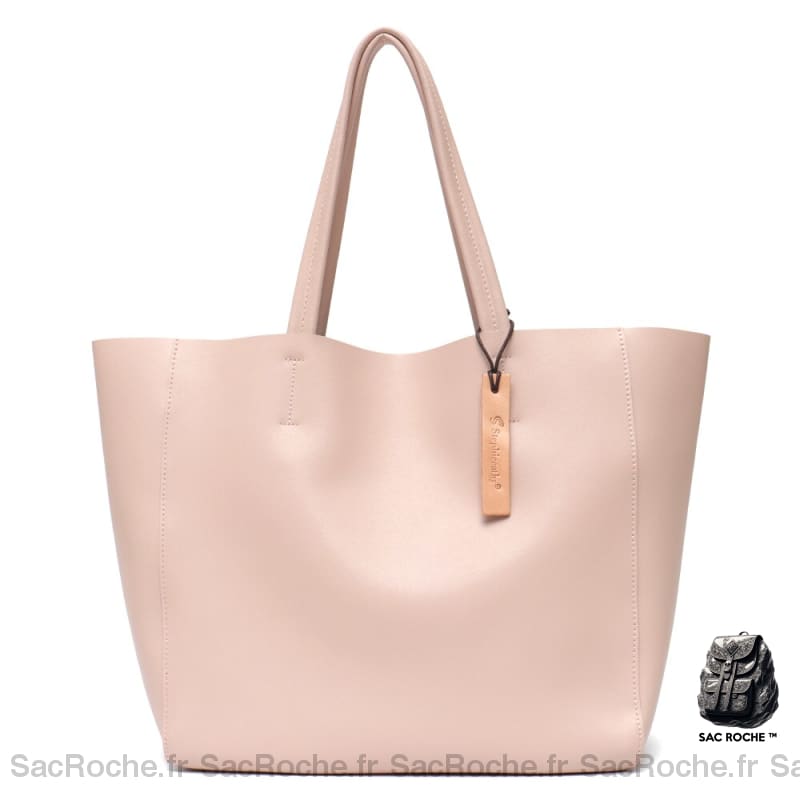 Sac Main Femmes Grand Format Rose / 32X30X15Cm À Main Femme