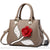 Sac main fleur rose - modèle Khaki - Sac Roche ™