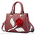 Sac main fleur rose - modèle Rose - Sac Roche ™