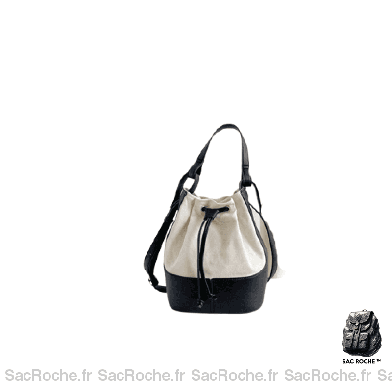 Sac Main Fonctionnel Femme Noir À