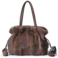 Sac Main Fourrure Femme - Sac Roche ™