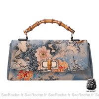 Sac Main Gothique Femme - modèle Bleu - Sac Roche ™