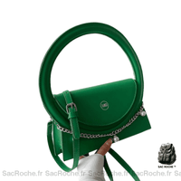 Sac Main Hanse Unique Femme - modèle Vert / 25x14x6cm - Sac Roche ™