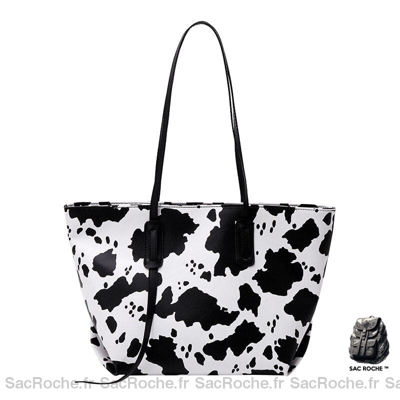 Sac Main Imprimé Vache Imprimé Petit Sac À