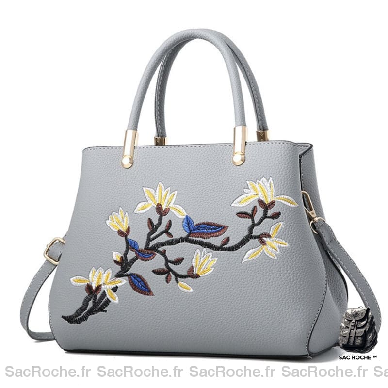Sac Main Japonais Mini Gris Foncé À Main Femme