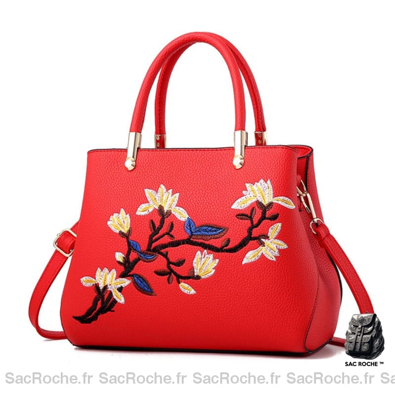 Sac Main Japonais Mini Rouge À Main Femme