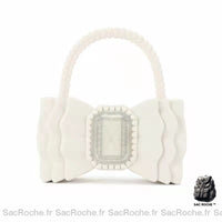 Sac Main Léger Femme - modèle Blanc - Sac Roche ™