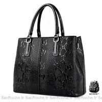 Sac main luxe petit - modèle Noir - Sac Roche ™