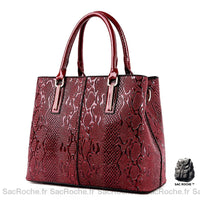 Sac main luxe petit - modèle Rouge - Sac Roche ™