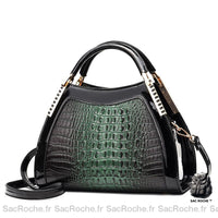 Sac main luxueux petit - modèle Vert - Sac Roche ™