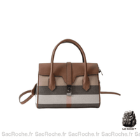 Sac Main Marron Femme - Sac Roche ™