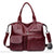 Sac main multi-poches petit - modèle Rouge - Sac Roche ™