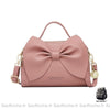 Sac Main Nud Papillon Beige Rose À Main Femme