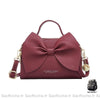 Sac Main Nud Papillon Beige Rouge À Main Femme