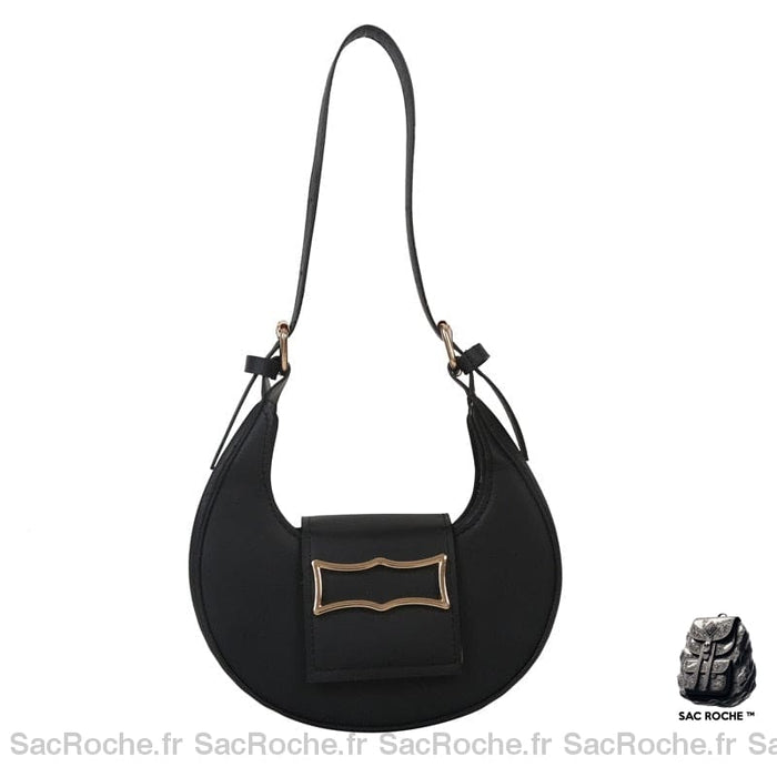 Sac Main Noir Femme Pas Cher / 18X5.5X19.5Cm À