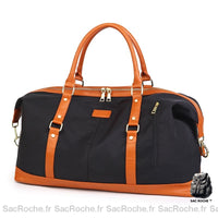 Sac main noir marron femme - Sac Roche ™