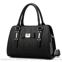 Sac main noir mini - Sac Roche ™