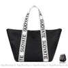 Sac Main Noir Souple Femme 1 À