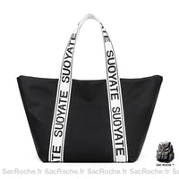 Sac Main Noir Souple Femme 1 À