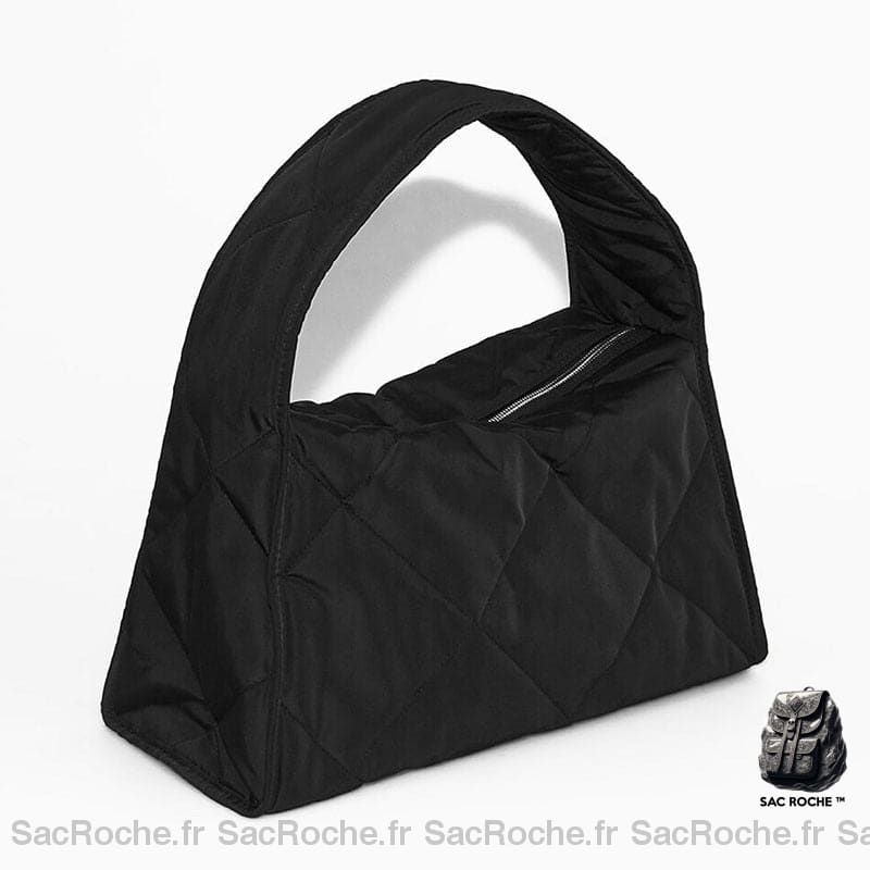 Sac Main Noir Souple Femme À