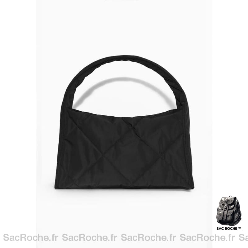 Sac Main Noir Souple Femme M À