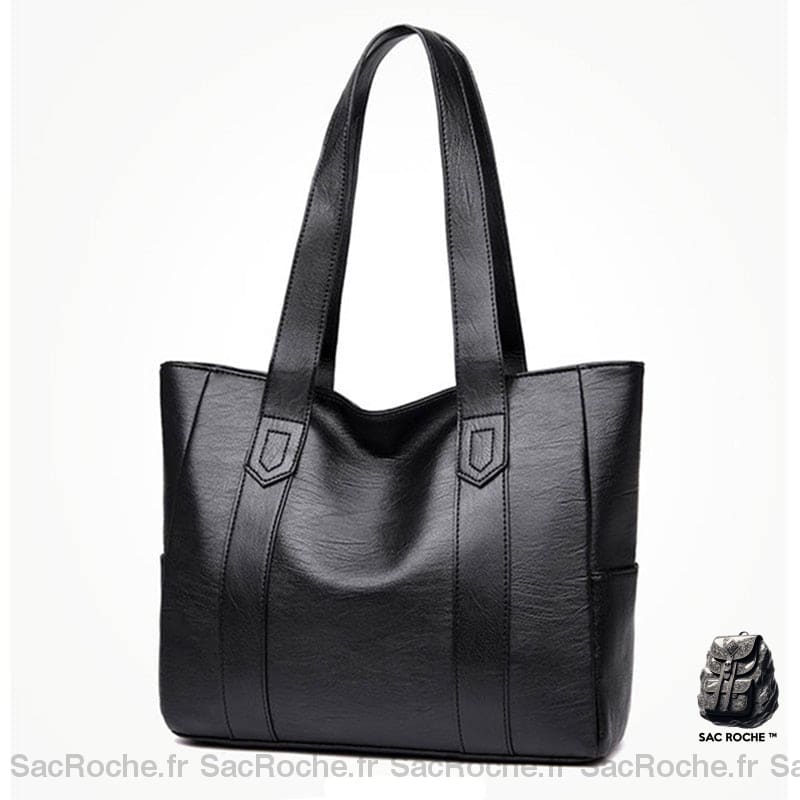 Sac Main Noir Vintage Femme À