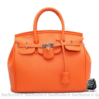 Sac main orange petit - Sac Roche ™