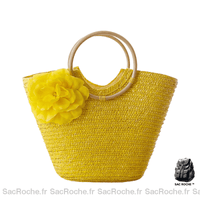 Sac Main Original Femme - modèle Jaune - Sac Roche ™