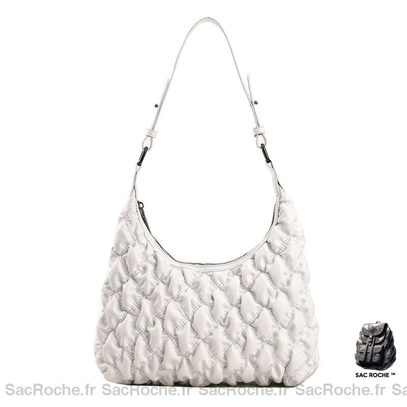 Sac Main Porté Épaule Femme Blanc À