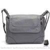 Sac Main Porté Épaule Simili Cuir Gris Sac À Main Femme