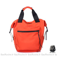 Sac Main Pratique Femme - modèle Rouge / 24 x 15 x 40cm - Sac Roche ™