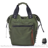 Sac Main Pratique Femme - modèle Vert / 24 x 15 x 40cm - Sac Roche ™