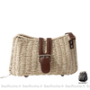 Sac Main Raphia Femme Beige / 28 X 7 17Cm À
