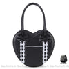 Sac Main Rigide Noir Femme / 28X11X25Cm À