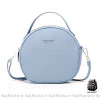 Sac main rond pastel - modèle Bleu - Sac Roche ™