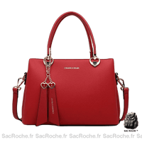 Sac Main Saint-Valentin Petite Taille Rouge Petit Sac À
