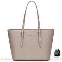 Sac Main Scolaire Femme - modèle Gris / 30 x 13 x 25cm - Sac Roche ™