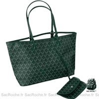 Sac Main Solide Cours - modèle Vert / M - Sac Roche ™