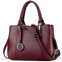 Sac main tendance femme cuir 2019 - modèle Rouge / 25x13x22cm - Sac Roche ™