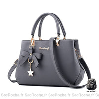Sac main tendance petit - modèle Gris - Sac Roche ™