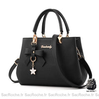 Sac main tendance petit - modèle Noir - Sac Roche ™