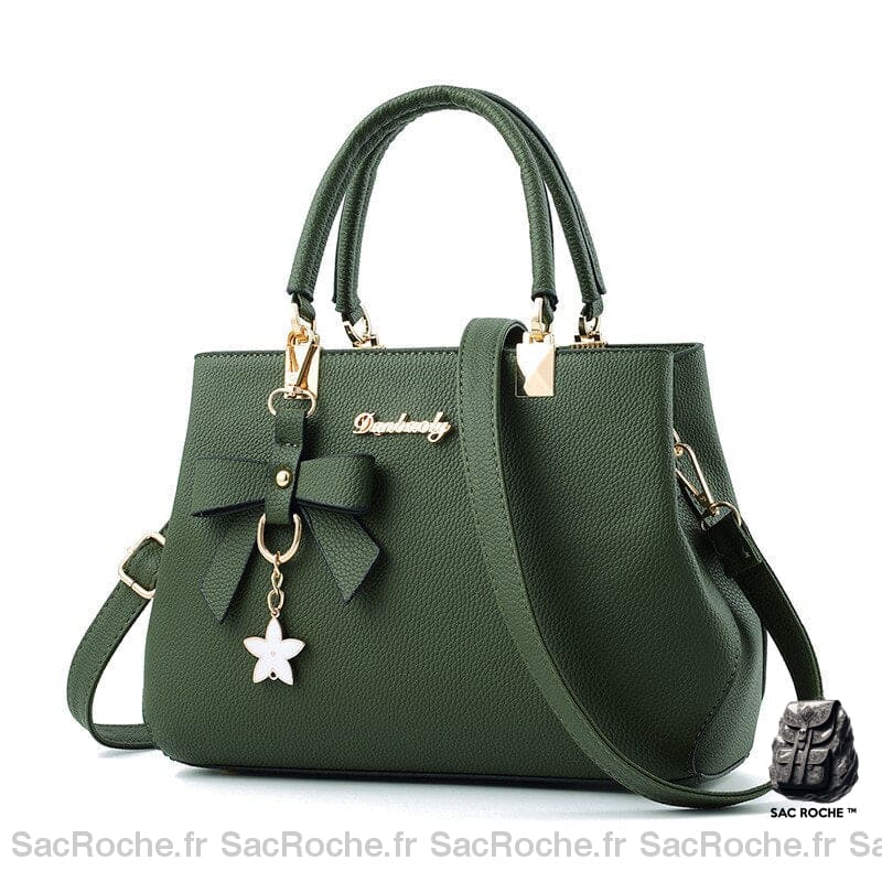 Sac Main Tendance Petit Vert À Main Femme